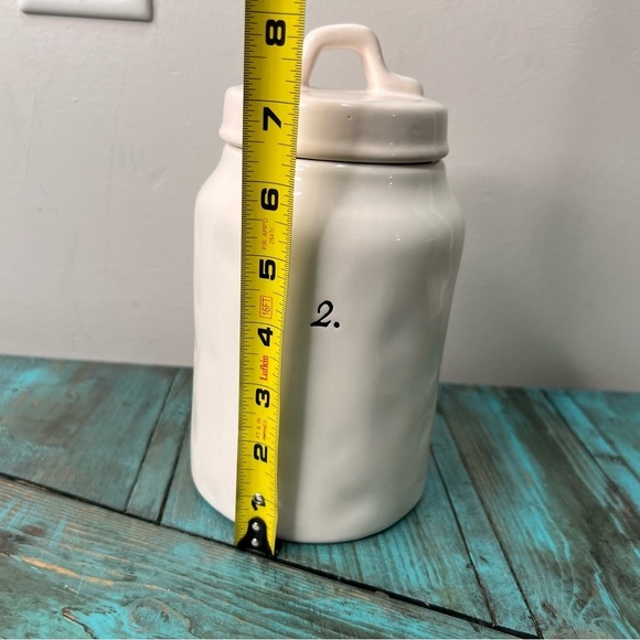 Rae Dunn Number 2 Dimpled Canister Hard to find - Picture 10 of 15